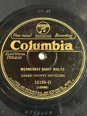 Leake County Revelers - Wednesday Night Waltz / Good Night  RARE Country String - Image 1 of 4
