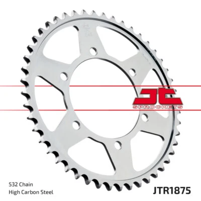 JT SPROCKETS YAMAHA YZF-R6/YZF-R6S 48T REAR SPROCKET, STEEL P/N 249370 ** - Image 1 of 2