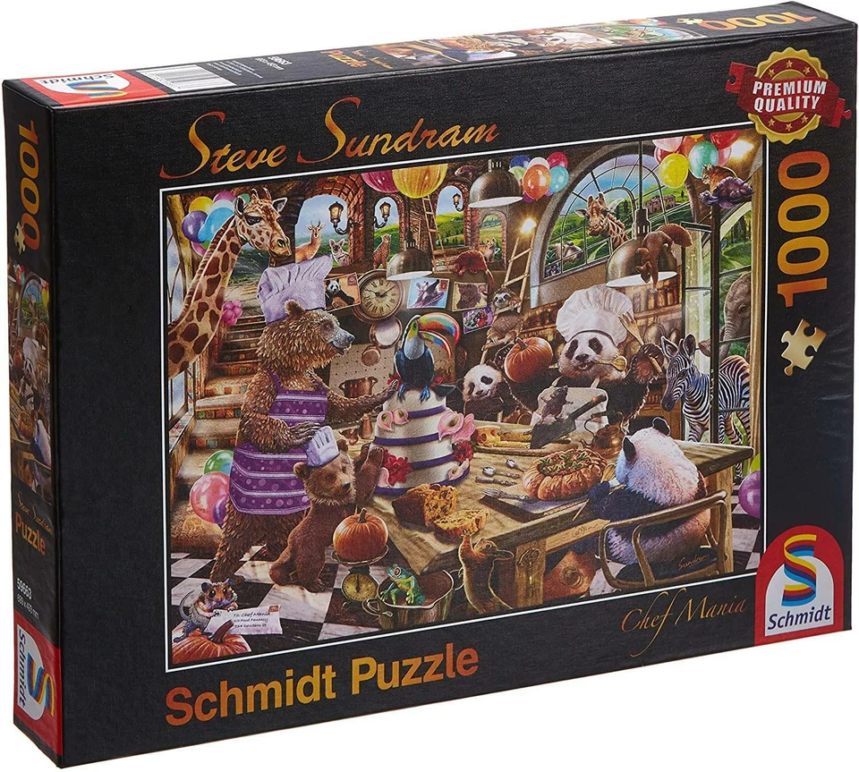 Jigsaw Puzzle - Schmidt - CHEF MANIA - 1000 Pieces - Image 1 of 1