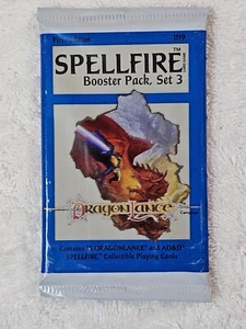 Spellfire Dragonlance 1 Booster Pack CCG TCG Set 3 TSR AD&D New Factory Sealed - Picture 1 of 8