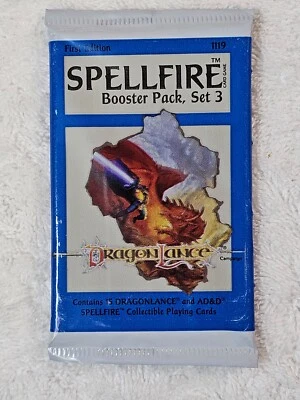 Spellfire Dragonlance 1 Booster Pack CCG TCG Set 3 TSR AD&D New Factory Sealed - Image 1 of 4