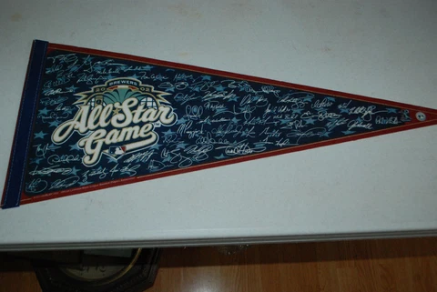 Brewers All Star Game 2002 Pennant Cover