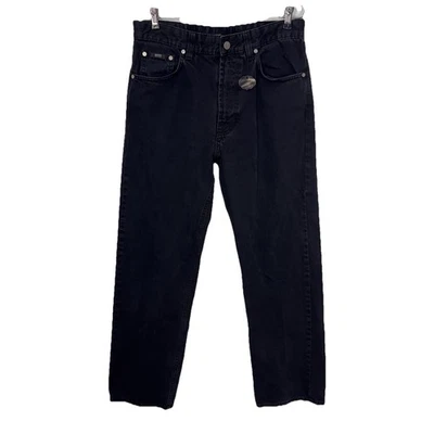 Hugo Boss Charcoal Straight Leg Jeans Men Size Waist 34X30 Inseam Casual Cotton - Image 1 of 4