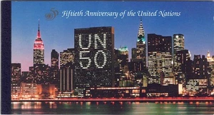 ONU NEW YORK 1995 Cinquantenario delle Nazioni Unite LB MNH** - Picture 1 of 1