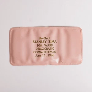 Vtg Chicago Stanley Zima 10th Ward Committeeman 1968 Promotional Sewing Needle - Picture 1 of 4