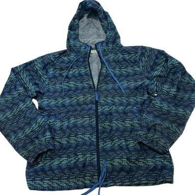 Columbia Jacket Womens X Small Blue Full Zip Flash Forward Windbreaker Hoodie - Image 1 of 4