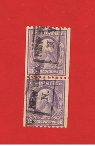 #489   F-VF used   Washington  Coil  Pair   Free S/H - Picture 1 of 1