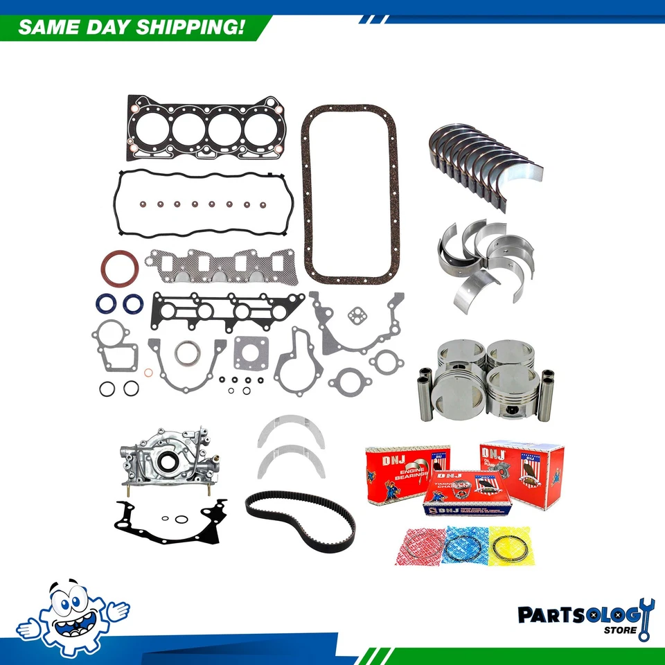 Kit de reconstrucción de motor maestro DNJ EK501BM para 95-97 Geo Suzuki Metro Swift 1,3 L SOHC Foto 1 de 4