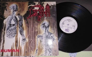 Death - Human (1991) Vinyl Record 1st EU Press LP Death Metal Ex Cond - Picture 1 of 3