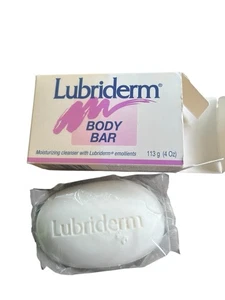 lubriderm Body Bar * Box Discolored Vintage 80s,90.s - Picture 1 of 4