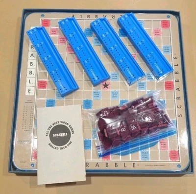 SCRABBLE Deluxe Edition 1966 Selchow & Righter Turntable  - Image 1 of 4