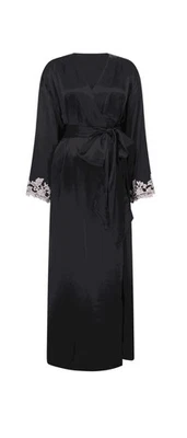 Agent Provocateur Darina Dressing Gown Black Size Medium Brand New RRP £1445 - Image 1 of 4