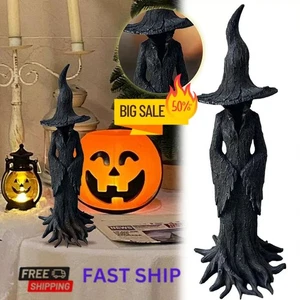 2025 Tree Witch Statue Halloween Decoration Gifts - Picture 1 of 8