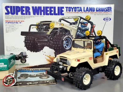 Seltener Marui Super Wheelie 1/10 Toyota Land Cruiser mit Geschwindigkeitsregelkasten manuell - Bild 1 von 4