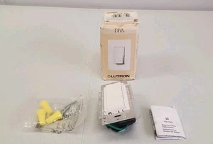 LUTRON Diva DV-600P-WH 600 W einpoliger voreingestellter Dimmer weiß neu - Bild 1 von 4
