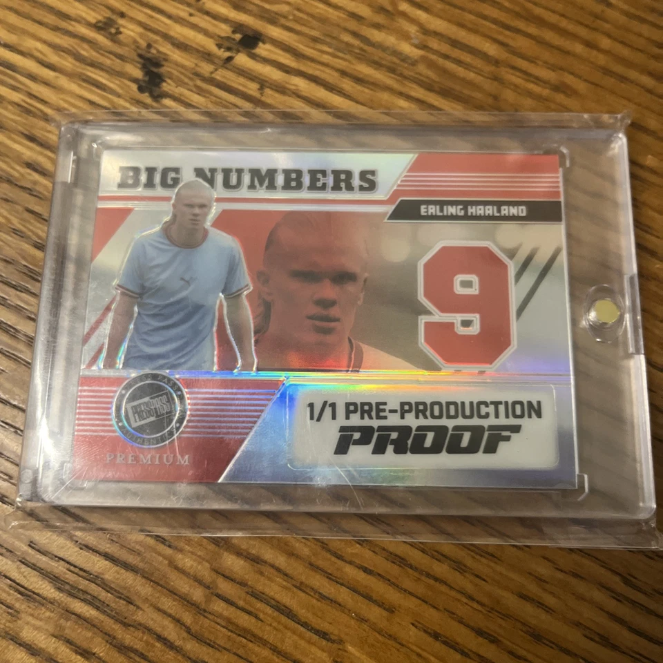 Ganar Haaland 1/1 prueba de preproducción #9. pase de prensa. Se envía el mismo día Foto 1 de 4