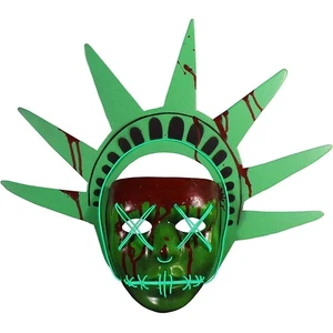 Trick Or Treat Studios Unisex Mask Piece Of Mind Iron Maiden Mask One Size Green - Bild 1 von 1