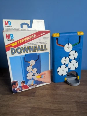 Vintage 1990 Downfall Travel MB Games Travelpax Complete Board Game - Image 1 of 4