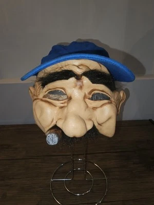 Zagone Cap Rubber Half Mask Costume Stan The Man 2007 - Image 1 of 4