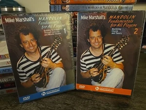 Mike Marshall's Mandolin Fundamentals For All Players 1 and 2 -Brand New DVD SET - Imagen 1 de 8