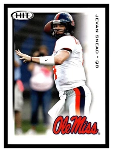 2010 SAGE HIT Jevan Snead #54 Ole Miss Rebels - Picture 1 of 2
