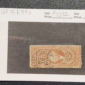 United States #R49c - CV $10 - Lot #11051 - Picture 1 of 1