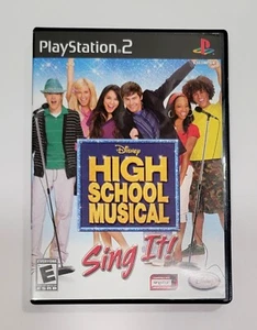 Disney High School Musical: Sing It! | PlayStation 2 PS2 | Complete CIB | TESTED - Picture 1 of 8