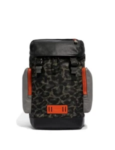 $650 NWT COACH Ranger Men's Backpack With Animal Camo Script Print Style #1902 - Picture 1 of 12