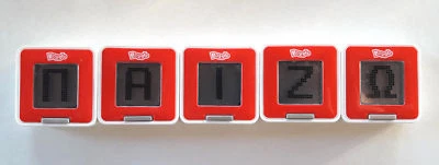 Boggle Flash Electronic Slide & Shuffle Game by Hasbro 2010 Greek Letters Works - Image 1 of 4