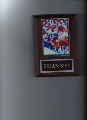BRIAN SIPE PLAQUE CLEVELAND BROWNS FOOTBALL NFL Cover