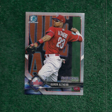 AARON ALTHERR - 2018  BOWMAN CHROME - NATIONAL - REFRACTOR - PROMO CARD # BNR-AA