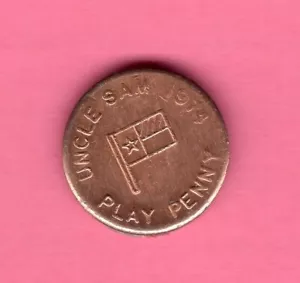 Play Money: Uncle San Play Penny Aluminum - Picture 1 of 2