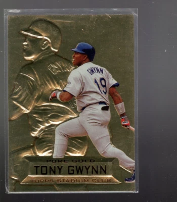 B0962- 1997 Stadium Club Oro Puro #PG6 Tony Gwynn - NM-MT - Imagen 1 de 2