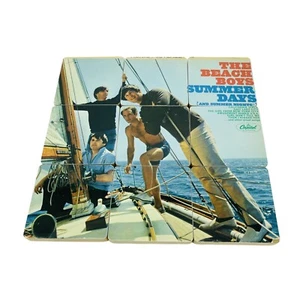 Beach Boys Coasters Set 1965 LP Album Cover Art Retro Gift Handmade Music Fan - Picture 1 of 12