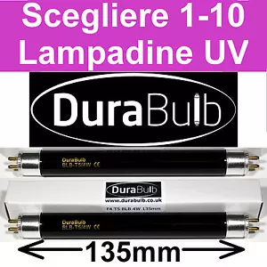 1-10 Luce Lampadine UV F4 T5 BLB 4W Lampadine Controllo Banconote Eagle L112A - Imagen 1 de 7