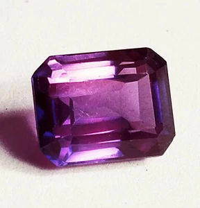 Pietra Preziosa Sciolta Certificata Taaffeite Naturale Forma Smeraldo 5,20 Ct Con Omaggio - Foto 1 di 5