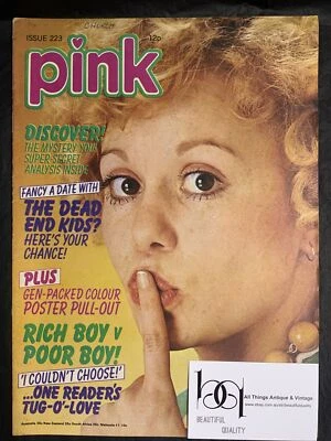 Pink Magazine 1 July 1977 No 223 Bay City Rollers Dead End Kids ABBA - Image 1 of 4