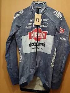 Windjacke Gabba NEU, mit Etikett, Team Alpecin-Deceuninck 2024, Jeansblau, Gr.2+ - Bild 1 von 4
