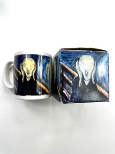 Set 2 The Scream Edvard Munch 1996 On The Wall Productions Kaffeebecher NEU/OVP - Bild 1 von 11