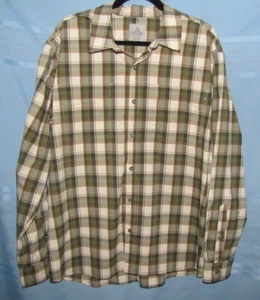 NEW Mens Bass Pro Ascend LS Button-Up Outdoors Shirt. Size XL Plaid. - Picture 1 of 2
