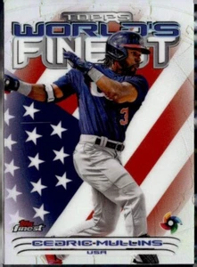 2023 TOPPS FINEST WORLD'S FINEST #2000-15 CEDRIC MULLINS - Picture 1 of 2