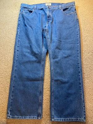L.L. Bean Mens Jeans Size 42 x 29 Blue Regular Straight Denim Pants - Image 1 of 4