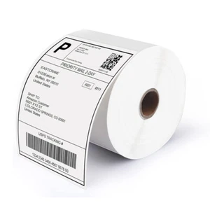 200 rollos etiquetas térmicas directas de 4""x6"" 450 por rollo para Zebra Eltron 2844 ZP-450 - Imagen 1 de 8