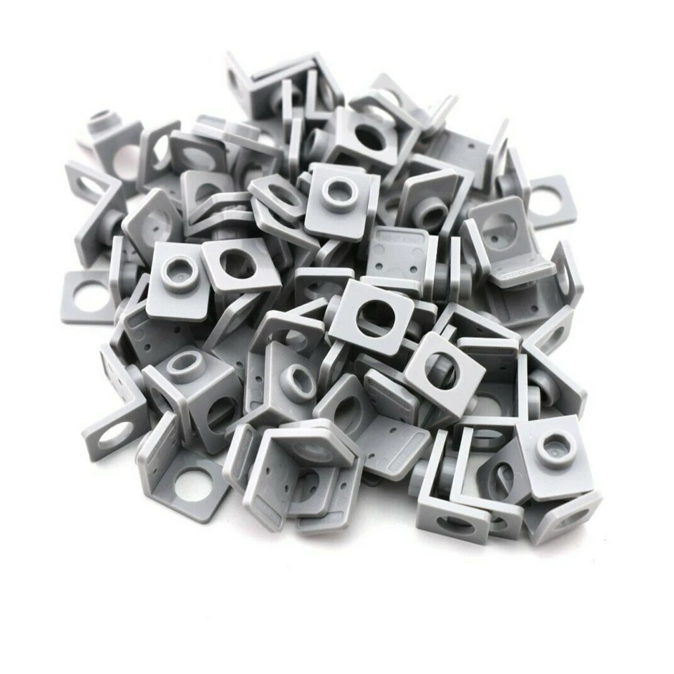 Soporte para cuello gris azulado claro TCM BRICKS perno trasero X25 minifigura piezas compatibles Foto 1 de 1