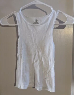 Boys "Wonder Nation" White Tank (Undershirt) in Size S (5/6) - Image 1 of 4