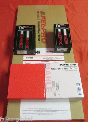 Kit de motor RERING con anillos Moly + rodamientos + juntas para Ford CAR 302 5,0 L 1991-1995 Foto 1 de 4