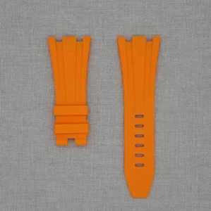 Tempomat Orange Rubber Strap for Audemars Piguet Royal Oak Offshore 42mm - Picture 1 of 3