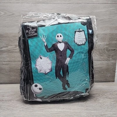 Disguise Men's Plus Size Jack Skellington Prestige Adult Costume XXL New - Image 1 of 4