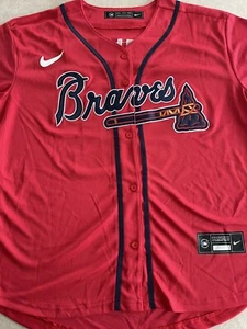Atlanta Braves New Women STITCHED No Tags Jersey With Name  Nathalie # 31 - Picture 1 of 21