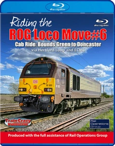 Riding the ROG Loco Move #6 - Cab Ride: Bounds Green to Doncaster Blu-ray - Imagen 1 de 1